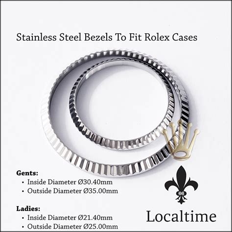 rolex fluted bezel ware|Rolex fluted bezel replacement.